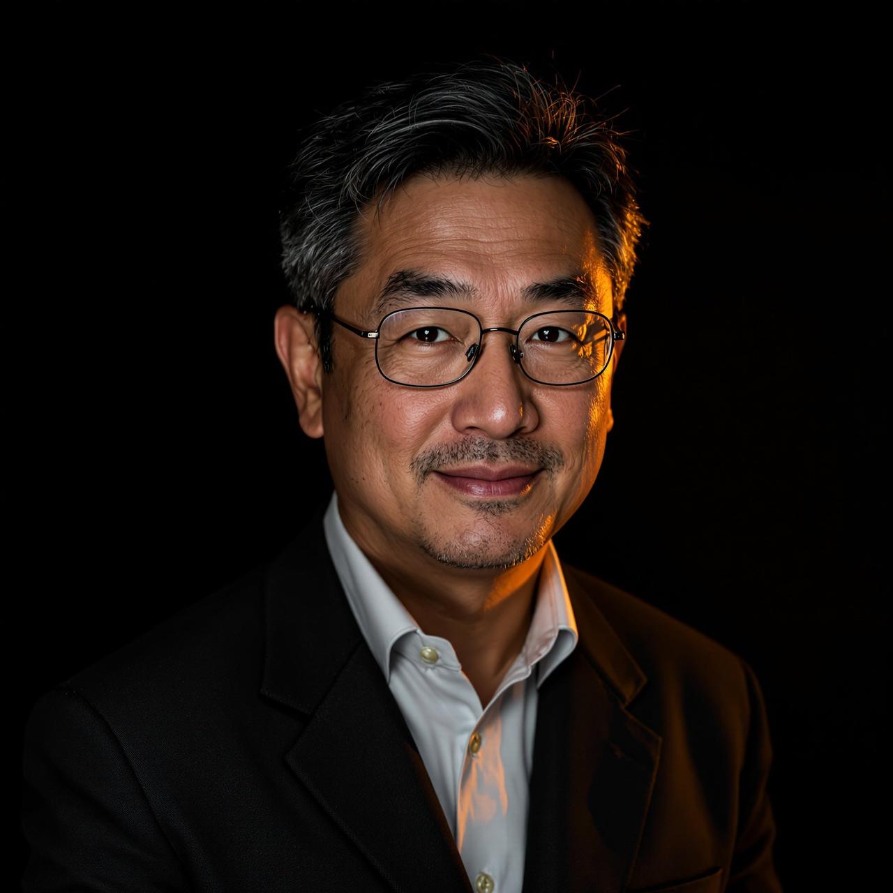 陈星海博士肖像照，哔嘀影视创始人兼CEO